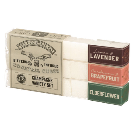 Bitters Infused Champagne Cocktail Cubes Variety Gift Set