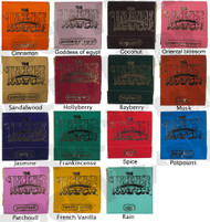 Set of 16 Books of Incense Matches - One of Each of the 16 Scents
