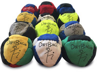 Dirtbag Footbag Classic Sand-Filled Hacky Sack 12-Pack - Assorted Colors