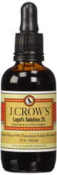 2-Pack J.Crow's Lugol's Iodine Solution, 2 oz