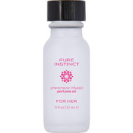 Pure Instinct Pheromone Infused Perfume Oil for Her, 0.5 fl.oz (15 mL)