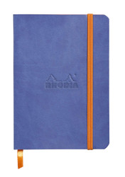 Rhodia Rhodiarama Soft Notebook - 72 Dots Sheets - 4 x 5 1/2 - Sapphire