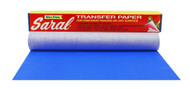 Saral Wax Free Transfer Paper - Blue - 12 inches x 12 Foot Roll