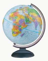 Replogle Traveler Desktop Globe 12 Inches, Blue