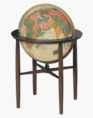 Replogle Austin Illuminated Floor Globe, Antique