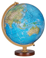 Replogle Livingston Illuminated Desktop Globe, Blue 12"