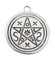 Eastgate Resource Pentacle of Shadows for Contact with Earth and Spirit Pendant