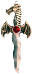 Eastgate Resource Dragon Athame, Manifestation of Thought Talisman