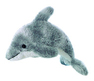 Aurora Adorable Mini Flopsie Dorsey Stuffed Animal - Playful Ease - Timeless Companions - Gray 8 Inches