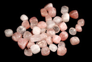 1lb Tumbled Pink Rose Quartz Stone Large 1"+ Polished Crystal Healing *Wholes...