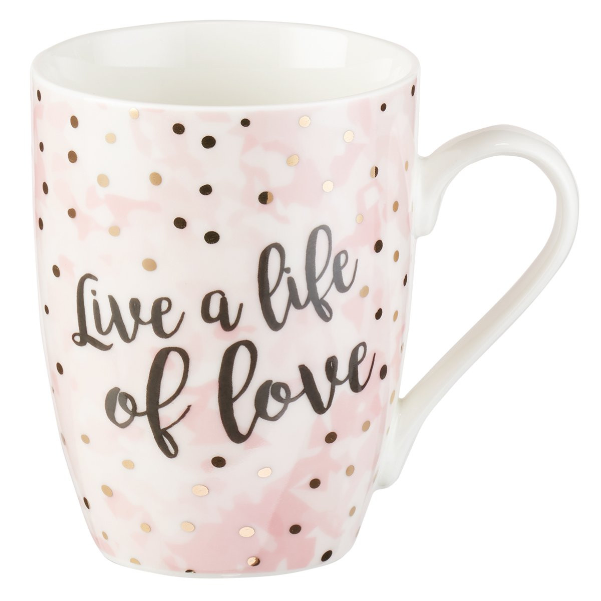 Cute Inspirational Coffee/Tea Mug for Women | Life of Love Motivational