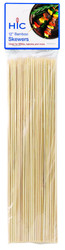 HIC Harold Import Co. 4415 Bamboo BBQ, Kabob and Grill Skewers, 12-Inches Long, Set of 100