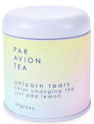 Par Avion Tea , Unicorn Tears Tea - Color Changing Green Tea With Rose Hip and Natural Flavors - 2 oz