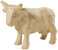 Decopatch Papier-Mache Small Animal Figurines - 4 1/2 to 5" - Cow