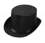 Jacobson Hat Company Men's Permasilk Top Hat (5 Inch Tall)