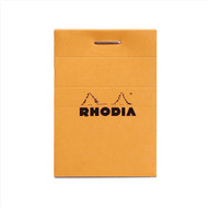 Rhodia Staplebound Notepad - Graph 80 sheets - 2 x 3 - Orange cover