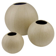 Decopatch Papier-Mache - 3 1/2 x 3 1/8 x 3 1/2 - Small Ball Vase