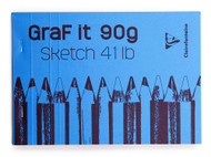 Clairefontaine GraF it Sketch Pads Assorted Colors - Blank 80 sheets - 6 x 8