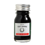 Herbin Fountain Pen Ink - 10ml Bottle - Vert Empire