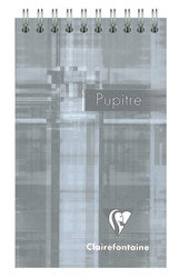 Clairefontaine Wirebound Notepad - Ruled 80 sheets - 3 1/4 x 5 1/2 - Assorted Colors