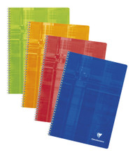 Clairefontaine Wirebound Notebook - Ruled w/margin 50 sheets - 8 1/4 x 11 3/4