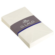 G. Lalo "Verg de France" 25 envelopes matching 11 - 4 1/2 x 6 1/4 - White