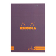 Rhodia ColoR Pad - Lined 70 sheets - 6 x 8 1/4 - Violet cover