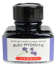 Herbin Fountain Pen Ink - 30ml Bottle - Bleu Myosotis