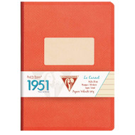 Clairefontaine Clothbound Notebook Collection "1951" - Lined 96 sheets - 5 3/4 x 8 1/4 - Red