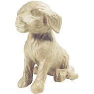 Decopatch Papier-Mache Medium Animal Figurines - 6 to 10" - Dog