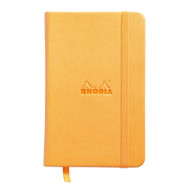 Rhodia Webnotebook Webbies - Blank 96 sheets - 3 1/2 x 5 1/2 - Orange cover