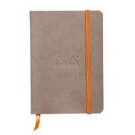 Rhodia Rhodiarama Soft Notebook - 72 Lined Sheets - 4 x 5 1/2 - Taupe