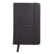 Rhodia Webnotebook Webbies - Lined 96 sheets - 3 1/2 x 5 1/2 - Black cover