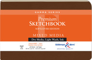 Stillman & Birn Gamma Series - Softcover Sketchbook - Landscape 8 x 5 - 150gsm Ivory Paper