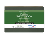 Stillman & Birn Delta Series - Softcover Sketchbook - Landscape 8 x 5 - 270gsm Ivory Paper
