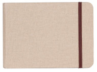 Clairefontaine Goldline Travel Album - 32 Blank Sheets - 4 x 5 3/4 A6 - Natural