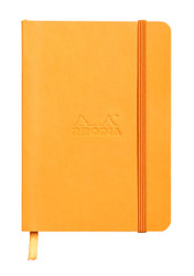 Rhodia Rhodiarama Soft Notebook - 72 Lined Sheets - 4 x 5 1/2 - Orange