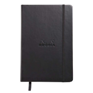 Rhodia Webnotebook Webbies - Blank 96 sheets - 5 1/2 x 8 1/4 - Black cover