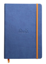 Rhodia Rhodiarama Webnotebook - Lined 96 sheets - 5 1/2 x 8 1/4 - Sapphire cover