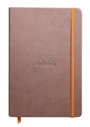 Rhodia Rhodiarama Webnotebook - Lined 96 sheets - 5 1/2 x 8 1/4 - Taupe cover