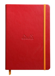 Rhodia Rhodiarama Webnotebook - Lined 96 sheets - 5 1/2 x 8 1/4 - Poppy cover