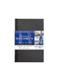 Stillman & Birn Beta Series - Hardbound Sketchbook - Portrait 5 x 8 - 270gsm White Paper