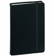 Quo Vadis Habana Bound Journal - 80 Lined Sheets - Ivory Paper - 4 x 6 - Black