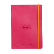 Rhodia Softcover Goalbook - Dot grid 224 Numbered pages - 6 x 8 1/4 - Raspberry