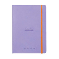 Rhodia Softcover Goalbook - Dot grid 224 Numbered pages - 6 x 8 1/4 - Iris