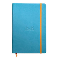 Rhodia Rhodiarama Webnotebook - Blank 96 sheets - 5 1/2 x 8 1/4 - Turquoise cover