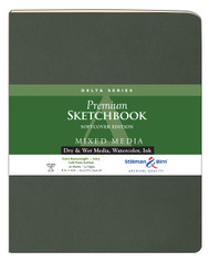 Stillman & Birn Delta Series - Softcover Sketchbook - Portrait 8 x 10 - 270gsm Ivory Paper