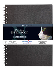 Stillman & Birn Nova Series - Wirebound Sketchbook - Portrait 9 x 12 - 150gsm Grey Paper