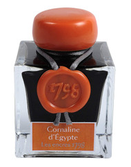 Herbin 1798 Anniversary Ink - Silver Sheen 50ml Bottle - Cornaline d'Egypte