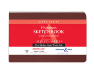 Stillman & Birn Alpha Series - Softcover Sketchbook - Landscape 8 x 5 - 150gsm White Paper
